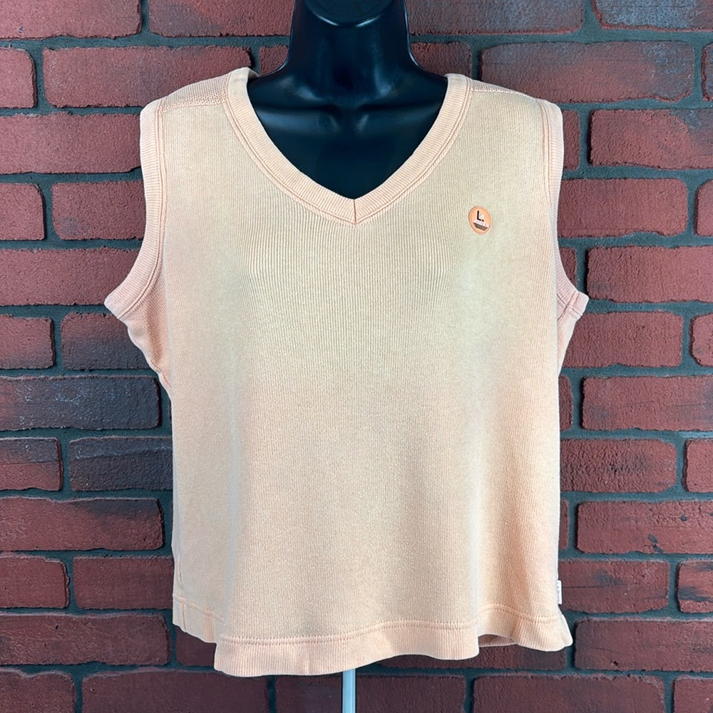 LA Blues Sweater Woman XL Peach